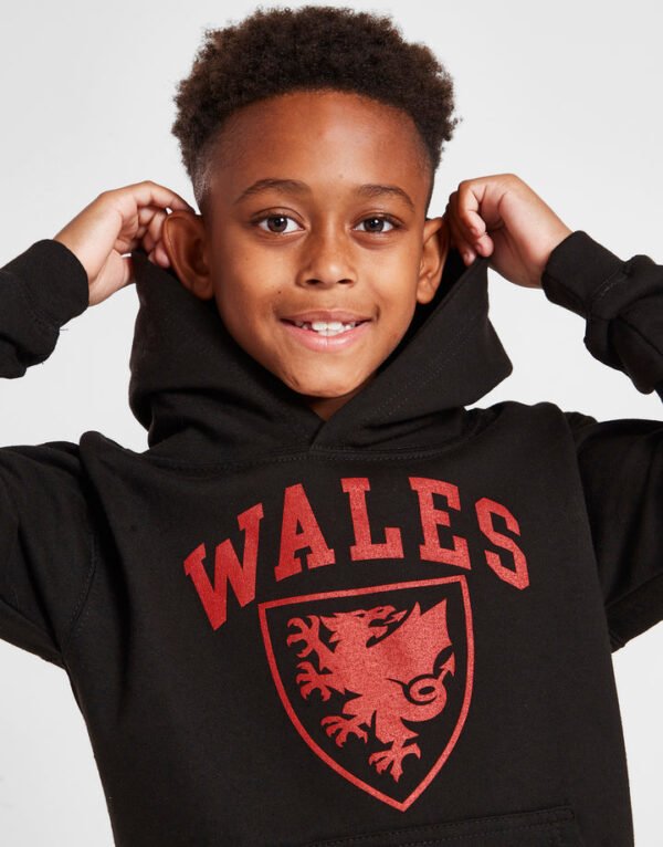 Team Wales Kids Hoodie - Image 3
