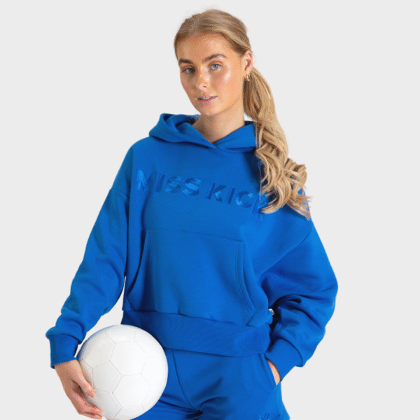 Women's Boxy Hoodie Blue
